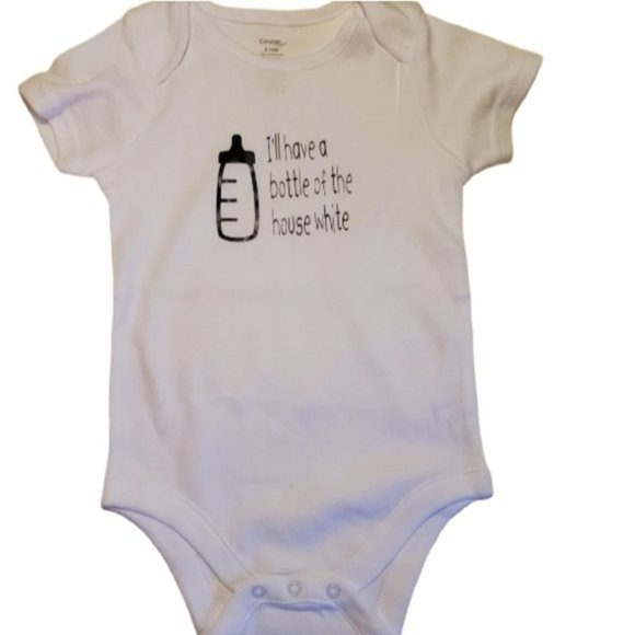 Hand Crafted | Milk Loving Baby Diaper Shirt - Picture 1 of 2